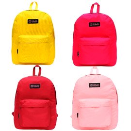Mochila Escolar Juvenil feminina impermeável várias cores