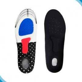 Palmilha Ortopedica Silicone Alivio de Dor Fascite - Tamanho ajustável