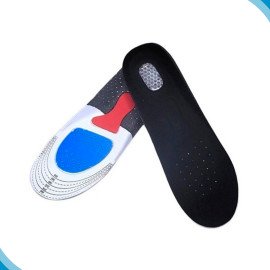 Palmilha Ortopedica Silicone Alivio de Dor Fascite - Tamanho ajustável