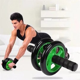Roda Para Exercícios Abdominal Com Tapete Fitness