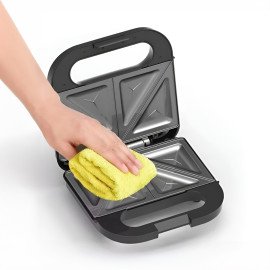 Sanduicheira Elétrica Antiaderente Misto Quente Grill 750w