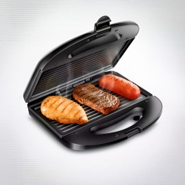Sanduicheira Grill Antiaderente 750W Torradeira Misto Quente
