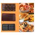Sanduicheira Grill Multifuncional Waffle Donut Bolinho 3 em1