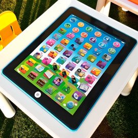 Tablet Infantil Bilíngue Interativo Educativo Divertido