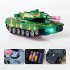 Tanque De Combate Transformar Robô Bate e Volta Música E Luzes
