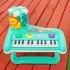 Teclado Piano Musical Brinquedo Infantil Divertido Som Luzes Carrossel
