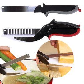 Tesoura Tabua De Corte 3 Em 1 Verduras Carne Legumes