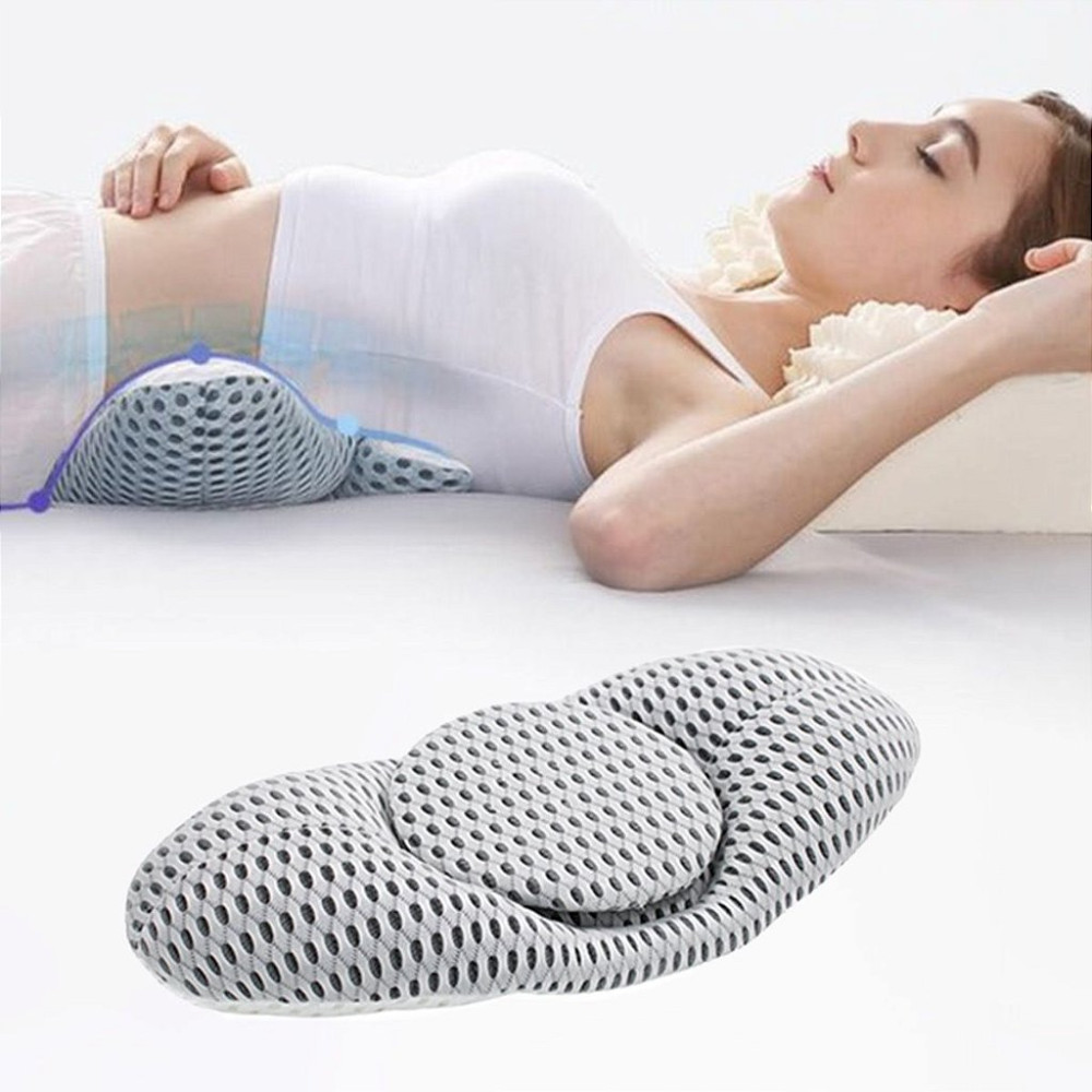 Travesseiro Apoio Lombar Curva Almofada Ortopédica Para Costas