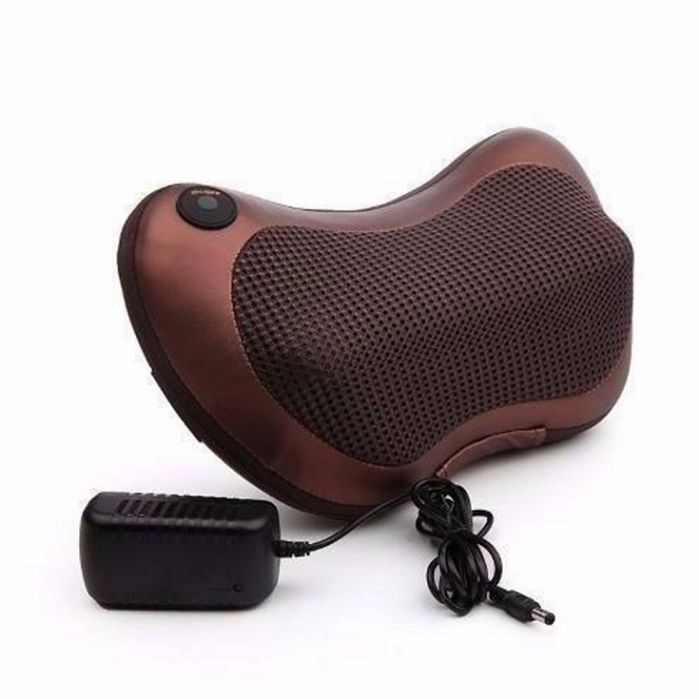 Travesseiro Massageador Elétrico Para Pescoço e Lombar