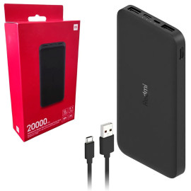Carregador Portátil Xiaomi Powerbank Redmi 20000MAH